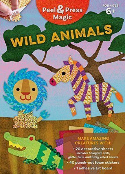 Peel y Press Magic - Wild Animals