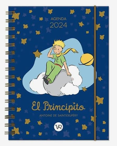 Agenda 2024 El Principito Azul Anillado