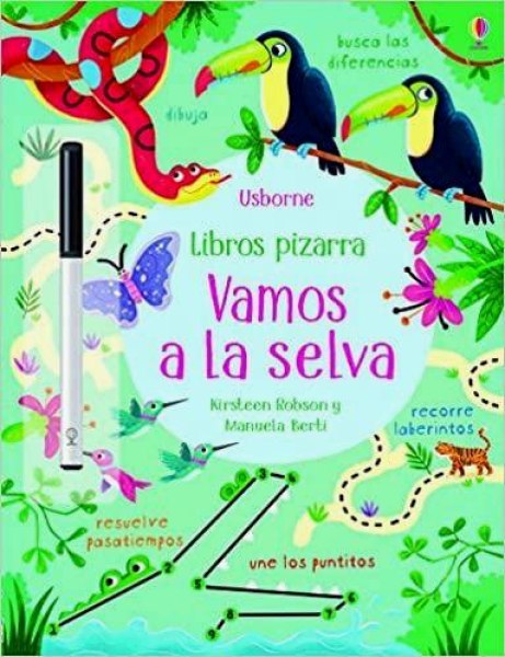 Libros Pizarra Vamos A La Selva