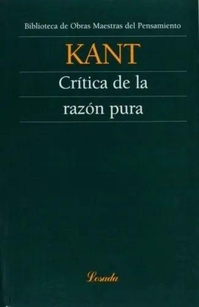 Critica De La Razon Pura