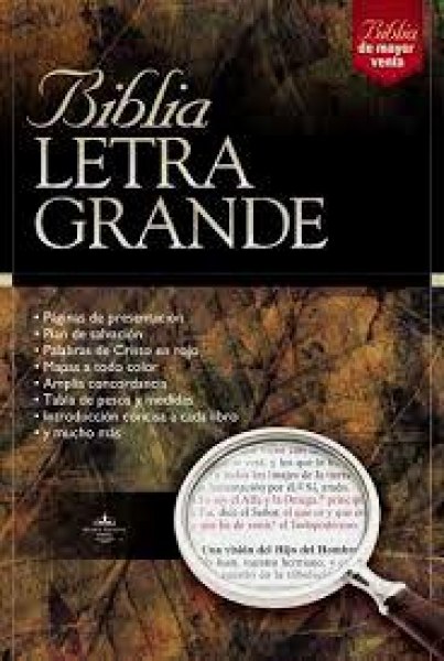 Biblia Letra Grande Reina Valera 1960