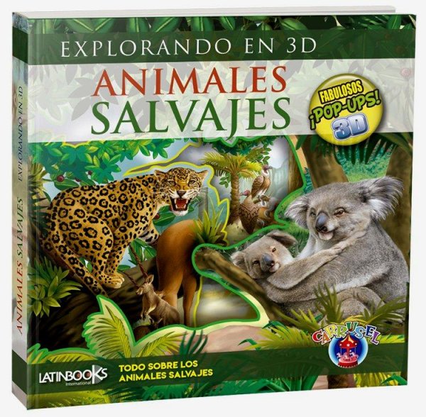 Animales Salvajes - Pop-Ups 3d