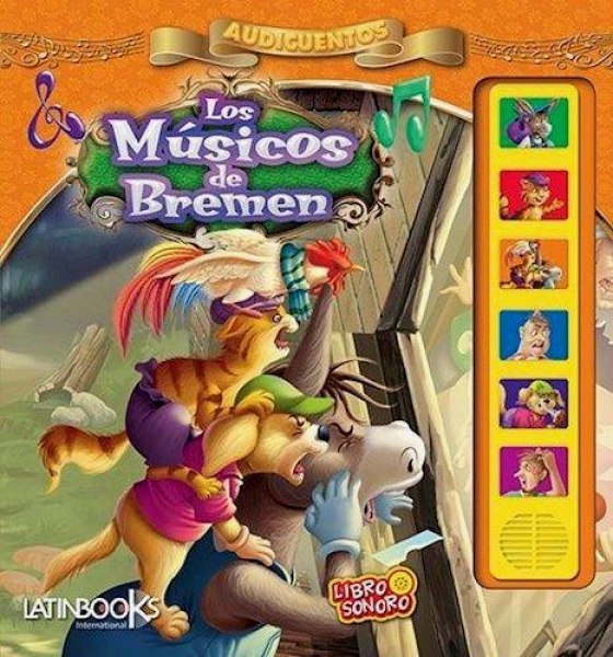 Audicuentos - Los Musicos De Bremen - Libro Sonoro