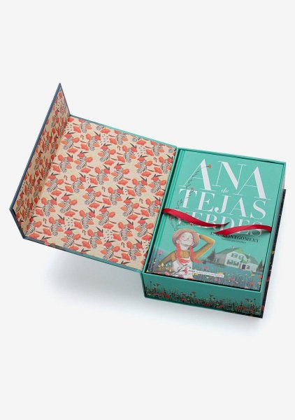 Caja El Maravilloso Mundo De Ana De Tejas Verdes