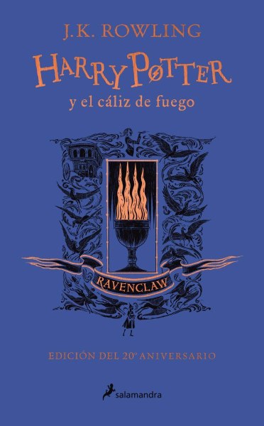 Harry Potter 4 El Caliz De Fuego - Azul Ravenclaw