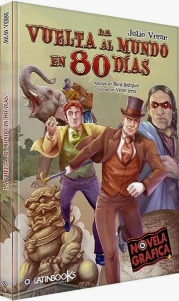 La Vuelta Al Mundo En 80 Dias - Novela Grafica