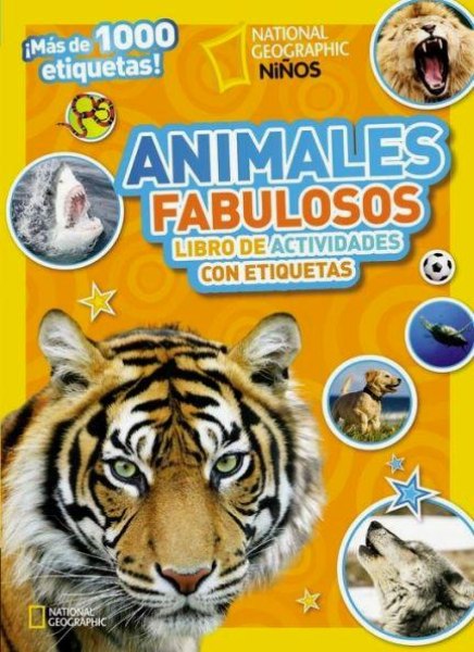 Animales Fabulosos Libro De Actividades Con Etiquetas