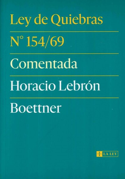 Ley De Quiebras Comentado