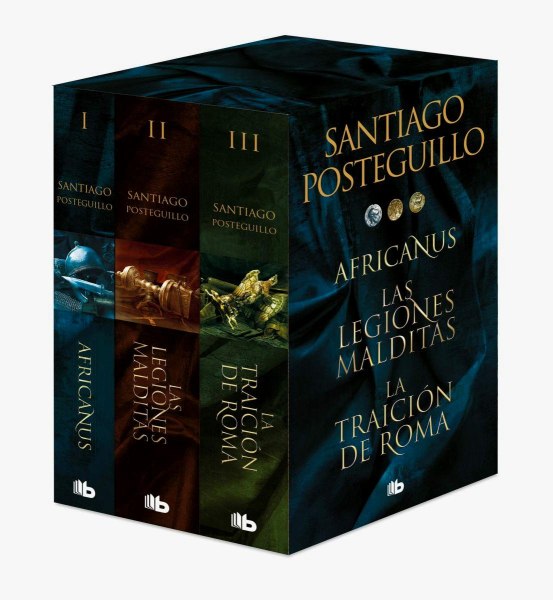 Pack Trilogia Santiago Posteguillo Africanus - Las Legiones Malditas - La Traicion De Roma