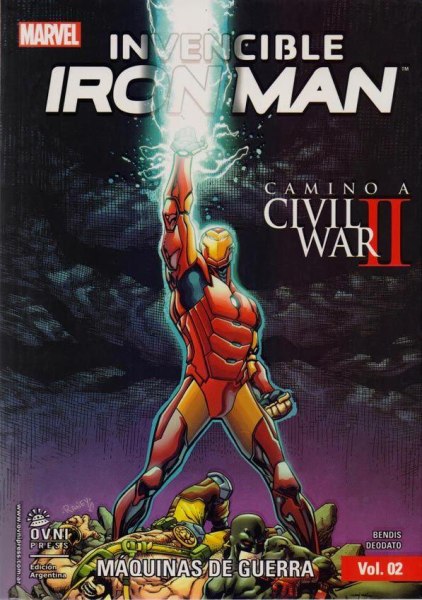 Invencible Iron Man Maquinas De Guerra Vol 2