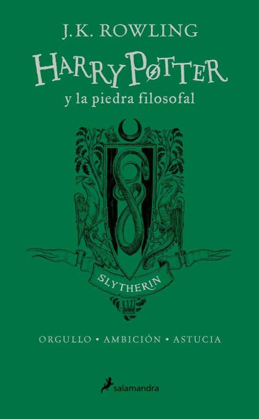 Harry Potter 1 La Piedra Filosofal - Td Verde Slytherin